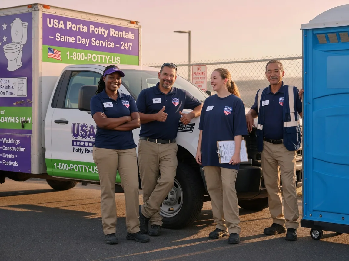 Porta Potty Rental company in Slickville, PA